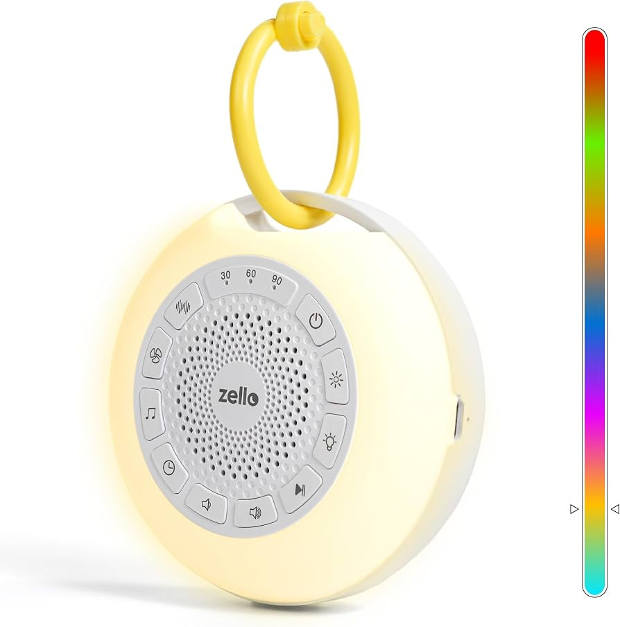 Zello Portable Pro Max White Noise Machine Baby Sleep Aid – 55+ Hour Battery, Advanced Sounds, ... | Amazon (UK)