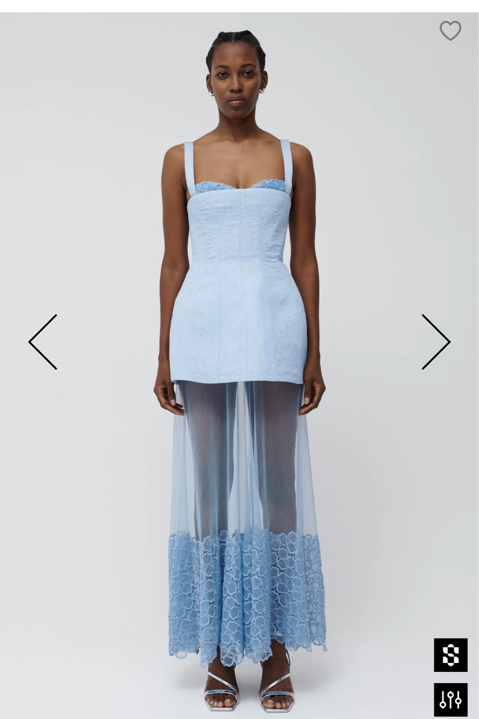 the most stunning blue gown ever 