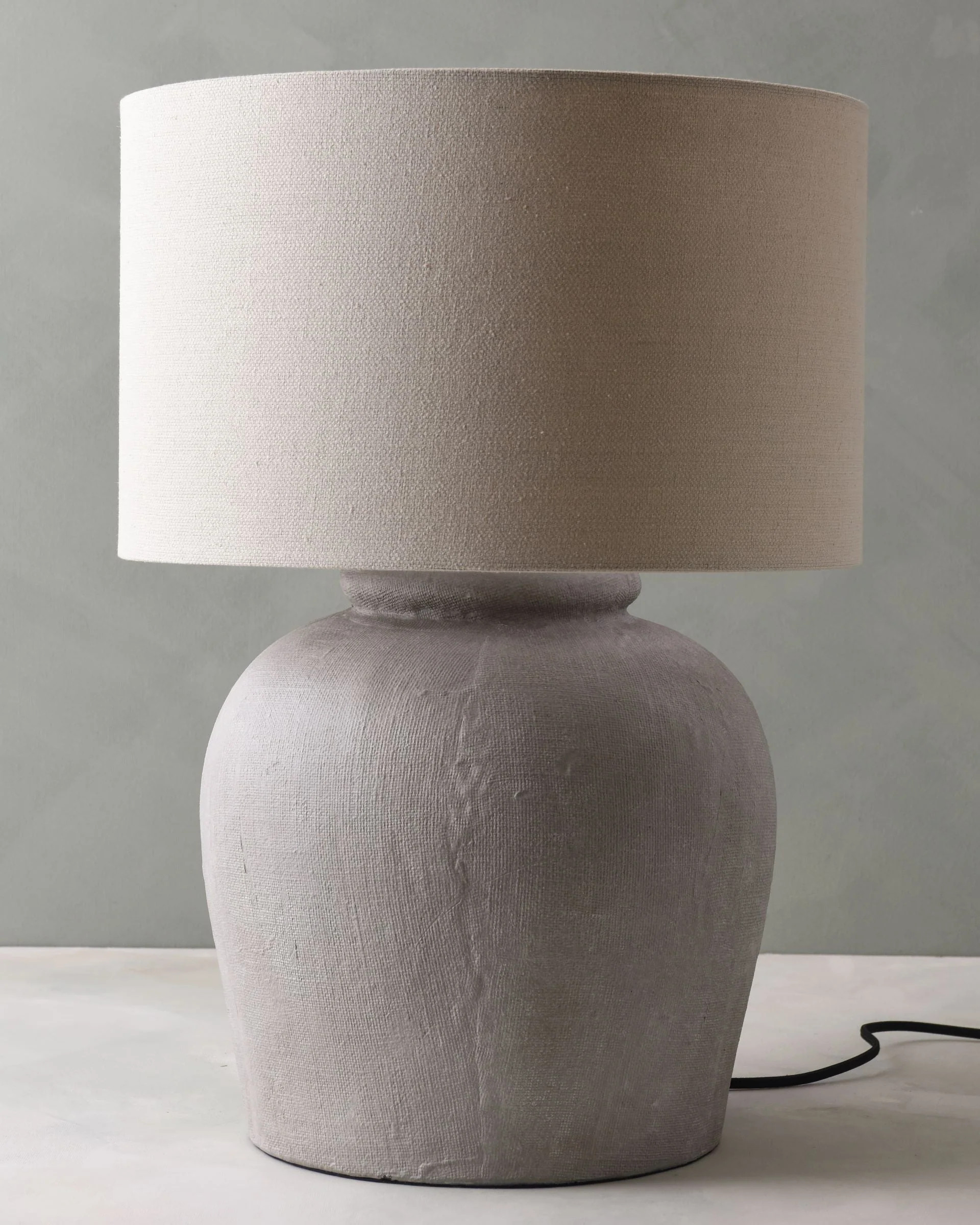 Cement Oversized Greenleigh Table Lamp | Magnolia
