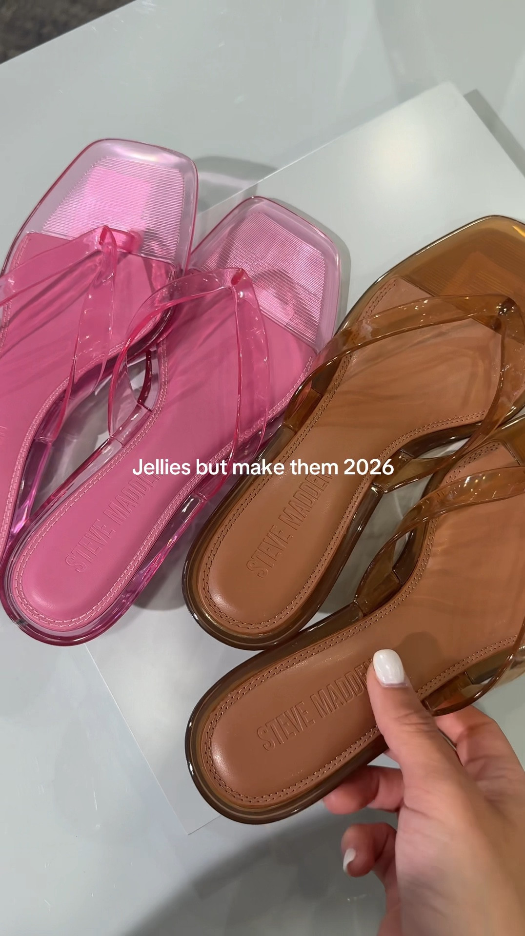 Jellies but make them 2026🤩and they are only $44 on sale!!! A must for summer💕 #beachvacationoutfit #vacationoutfit 