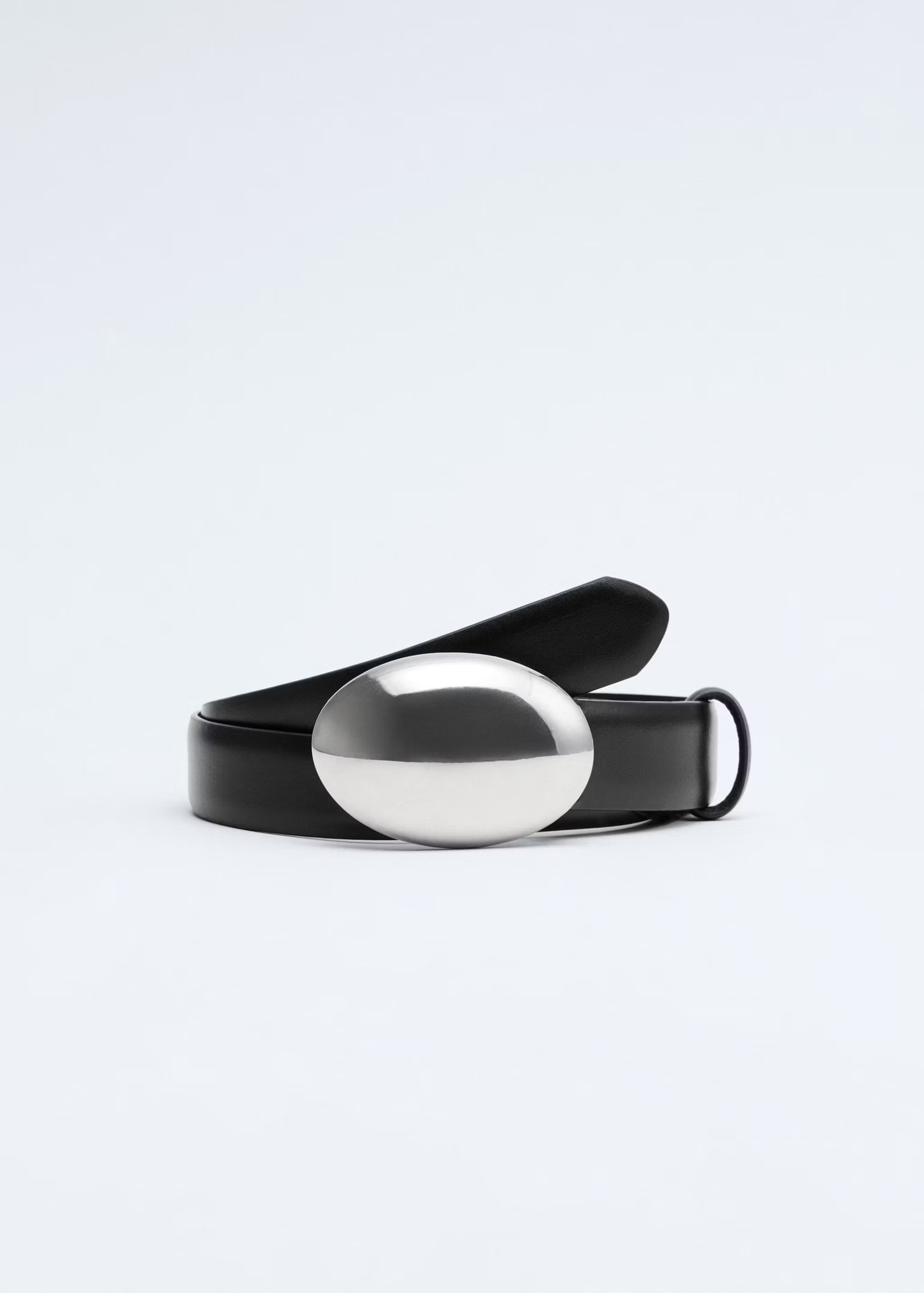 Oval buckle belt | MANGO (UK)
