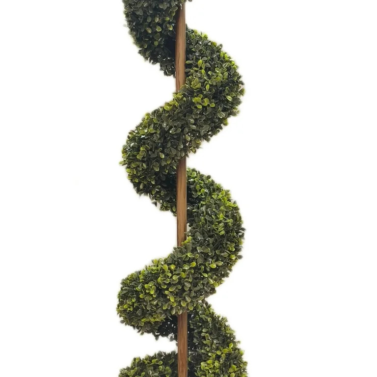 My Texas House 48" Swirl Boxwood Topiary | Walmart (US)