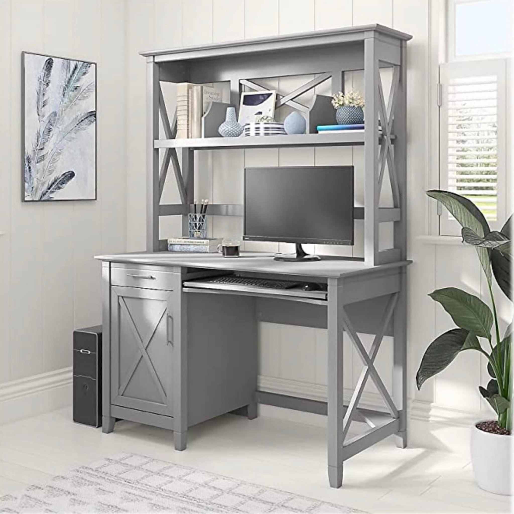 Not an advertised price dr0p, but this beautiful Key West Small Computer Desk with Hutch is usually over $330.  Grab It in grey or cherry right now for $124.87!  



#LTKhome #LTKsalealert #LTKfamily