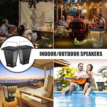 pohopa Bluetooth Speakers Waterproof, Solar Powered 2 Packs True Wireless Stereo Sound 20W Speake... | Amazon (US)
