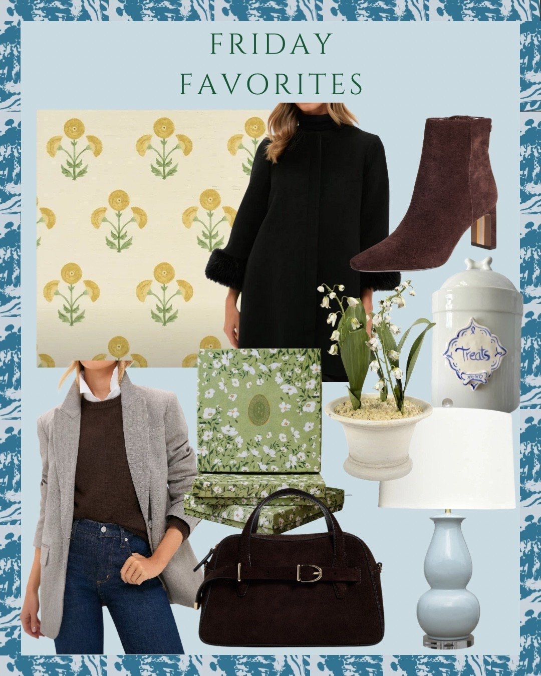 Friday Favorites ✨

Coat, blazer, boots, purse, lighting, calendar, wallpaper 

#LTKHome #LTKStyleTip