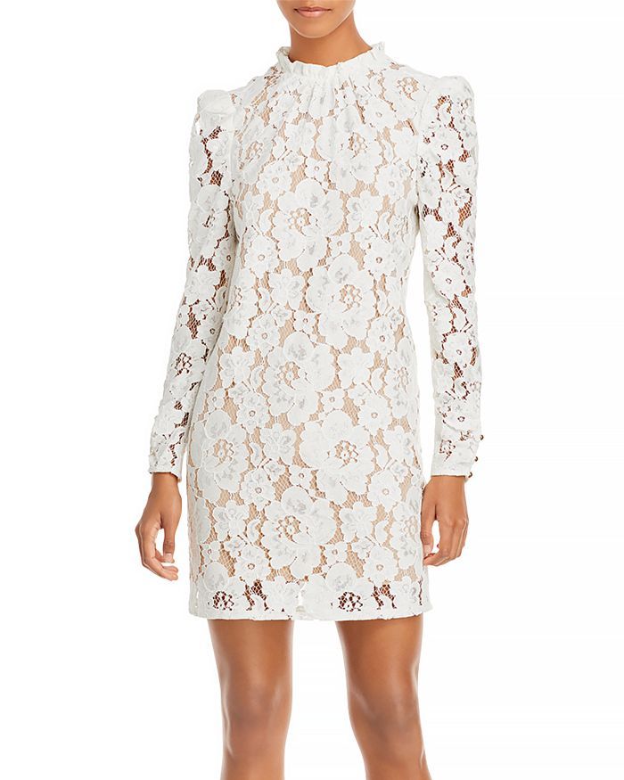 WAYF Emma Puff Sleeve Lace Dress Back to Results -  Women - Bloomingdale's | Bloomingdale's (US)