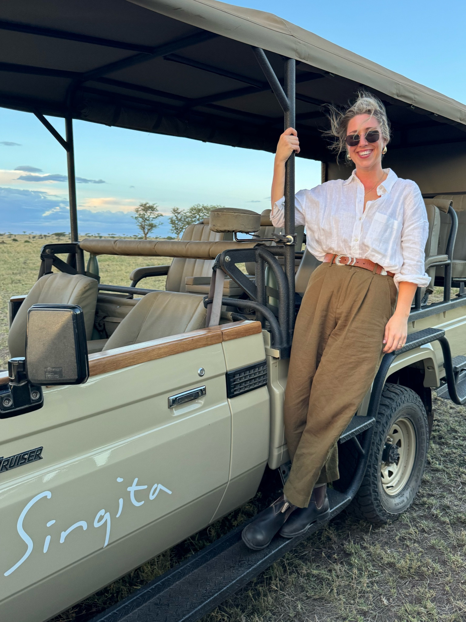 Another safari outfit. The green pants weren’t available on Shopbop but should still be available on the brand’s website. 

#LTKtravel #LTKfindsunder50