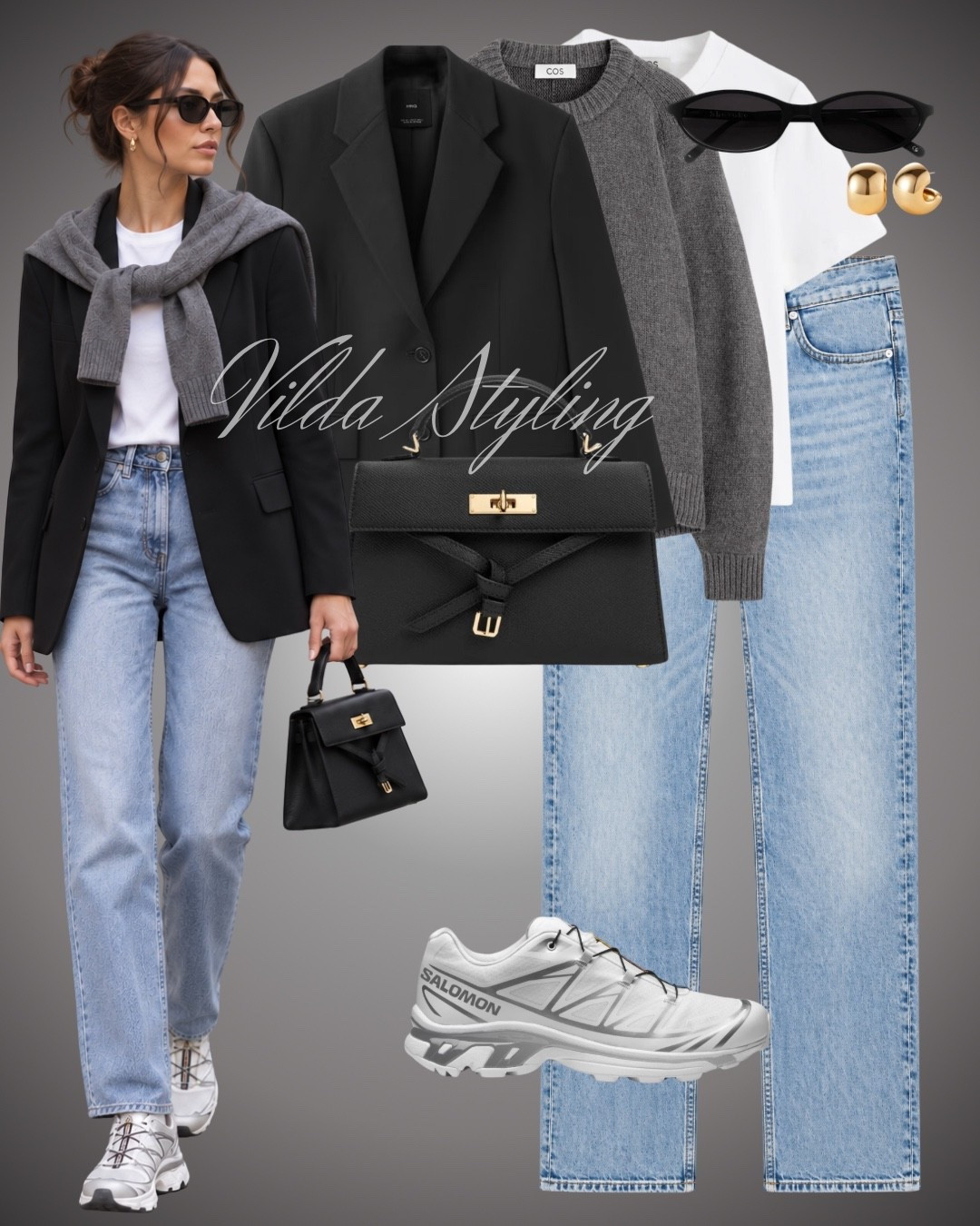Casual meets polished ✨ A classic black blazer styled with relaxed denim, a simple white tee and sporty sneakers—the perfect effortless everyday look. 🖤👟

#casualchic #everydaystyle #blazeroutfit #denimstyle #sportychic #falloutfitideas #ltkfashion #LTKstyletip #LTKeurope

#LTKautumn #LTKeurope #LTKjeans
