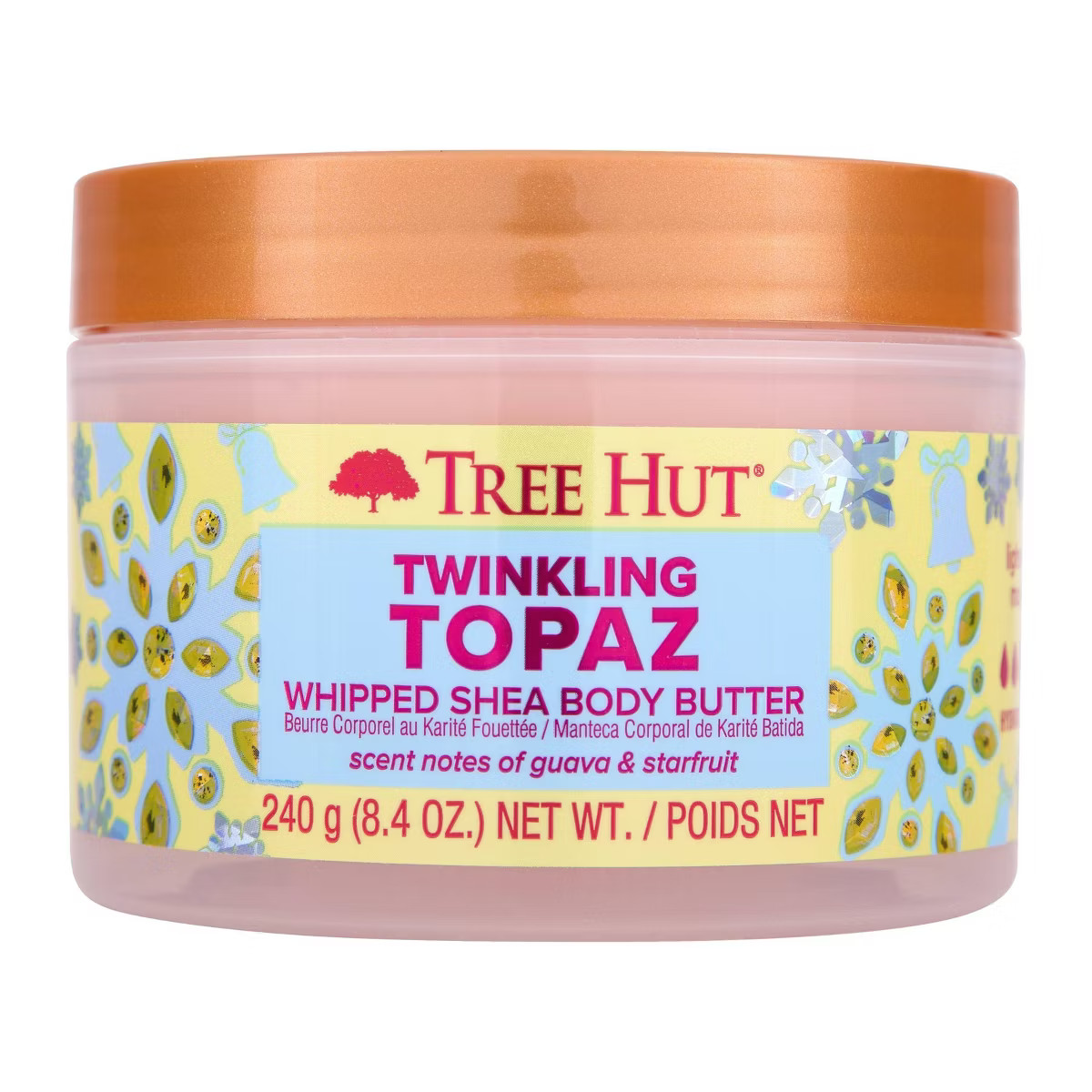 Tree Hut Twinkling Topaz Exclusive Whipped Shea Body Butter - 8.4oz | Target