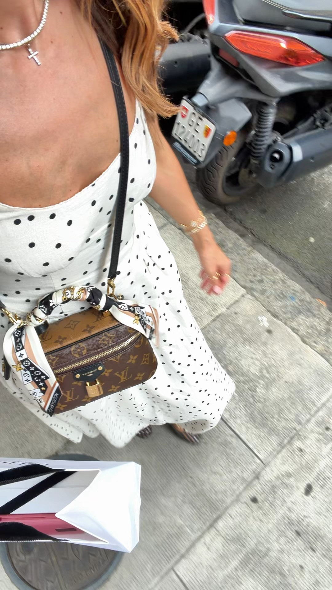 My Europe outfit of the day! Linen blend polka dot dress in XXS petite. Woven ballet flats are TTS (walked over 11,000 steps in these today). Summer dress. Europe style. Summer outfit. Vacation dress. Vacation outfit.

#LTKootd #LTKgrwm #LTKTravel