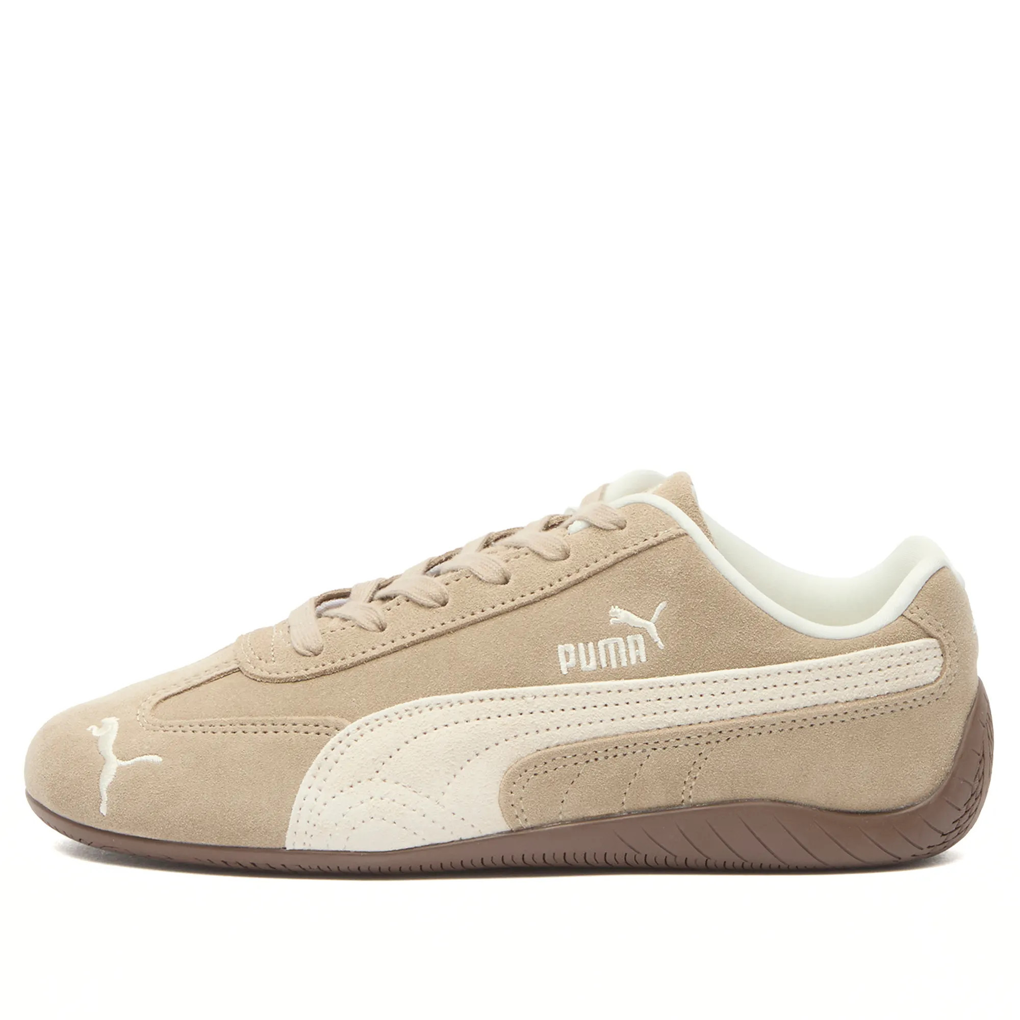 Puma Women's Speedcat Elevated Sneaker in Ice Coffee/Alpine Snow, Size UK 4.5 | END. Clothing