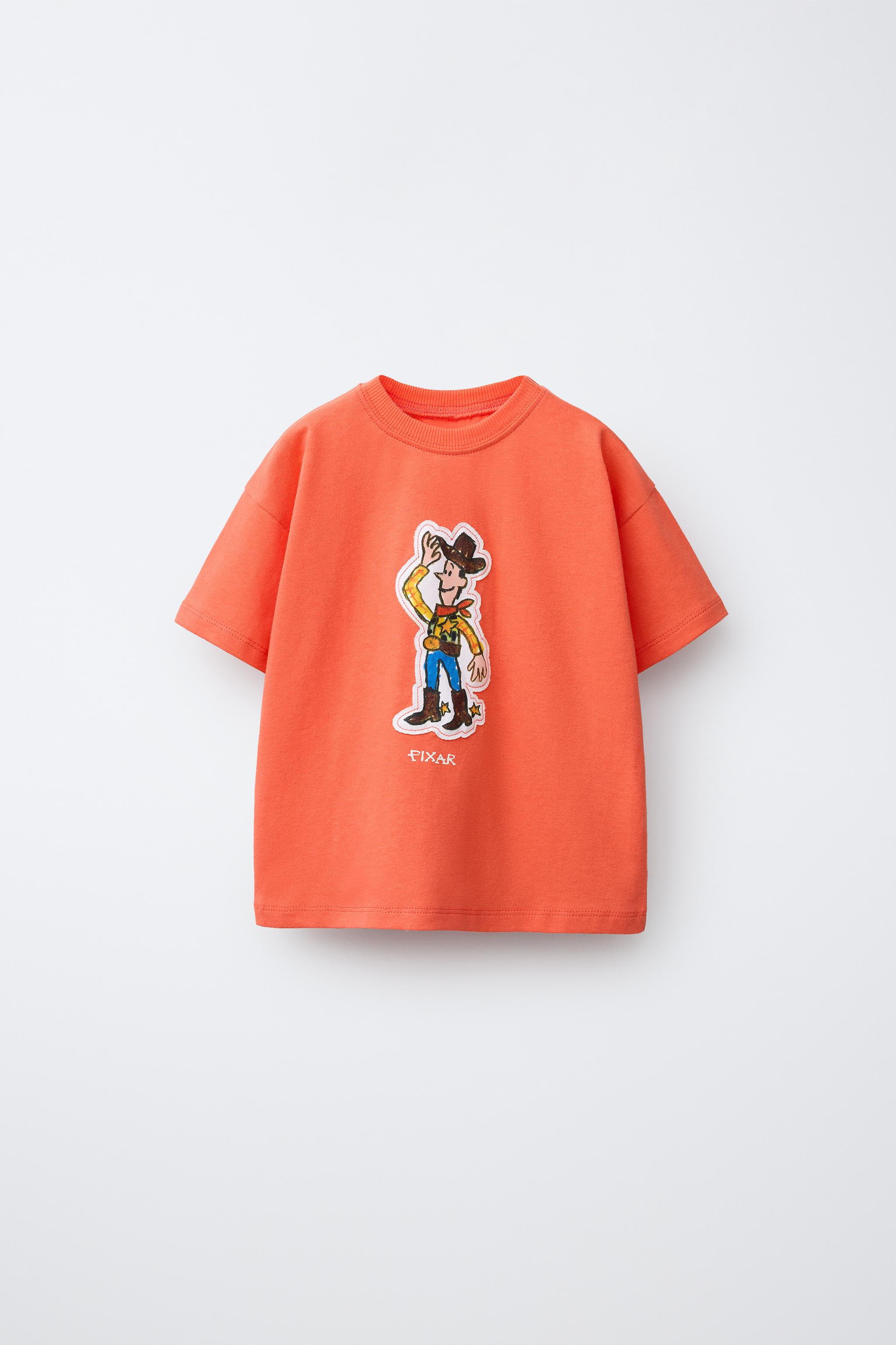 WOODY TOY STORY © DISNEY PIXAR PATCH T-SHIRT | Zara US