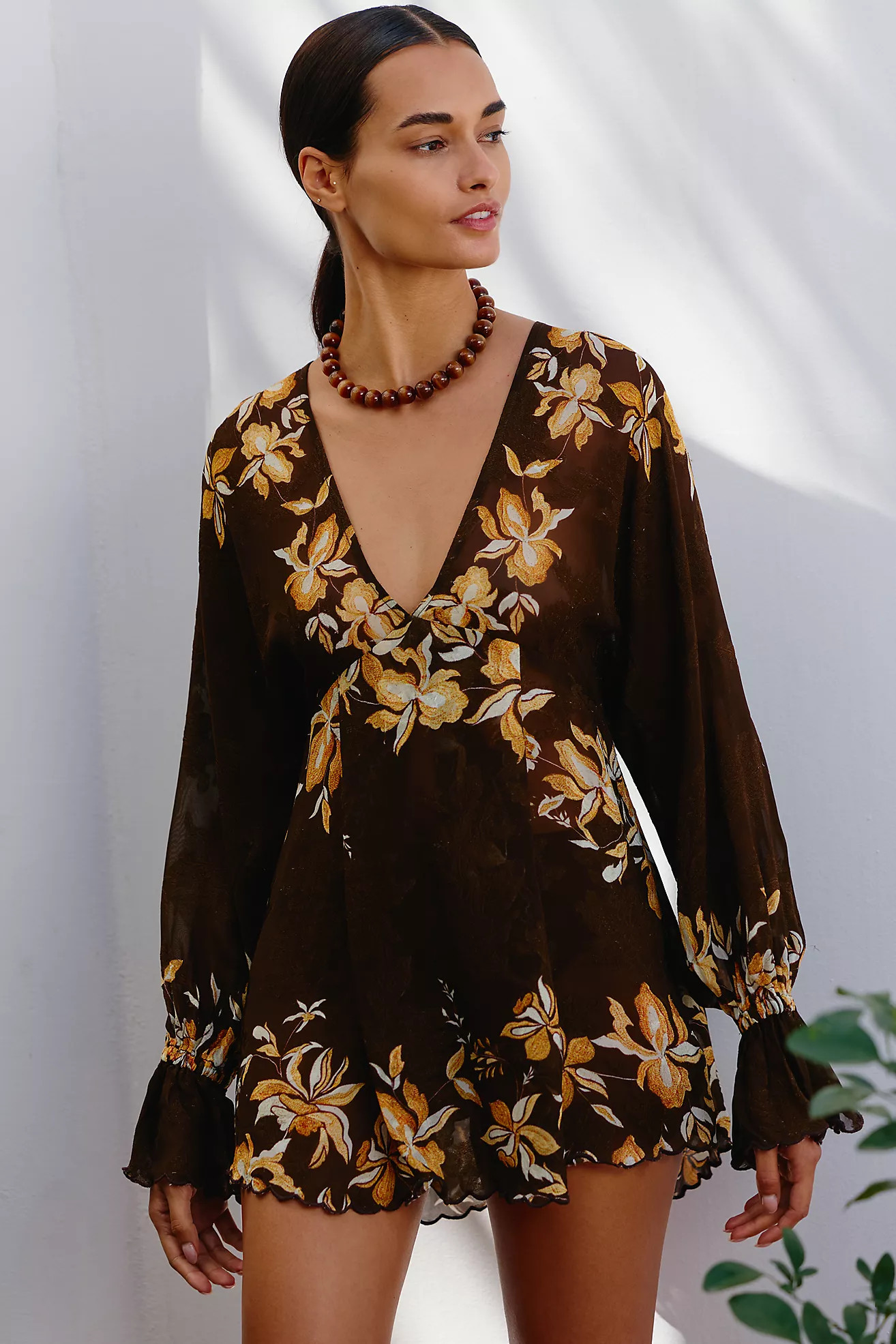 Hermant & Nandita Bota Mini Kaftan | Anthropologie (US)