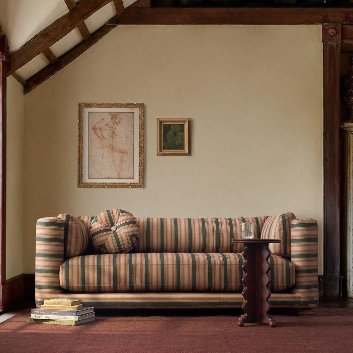 Pierce & Ward Rolled Arm Sofa (76"–96") | West Elm (US)
