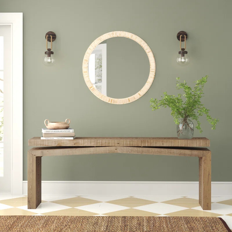 Henn 78.75" Solid Wood Console Table | Wayfair North America