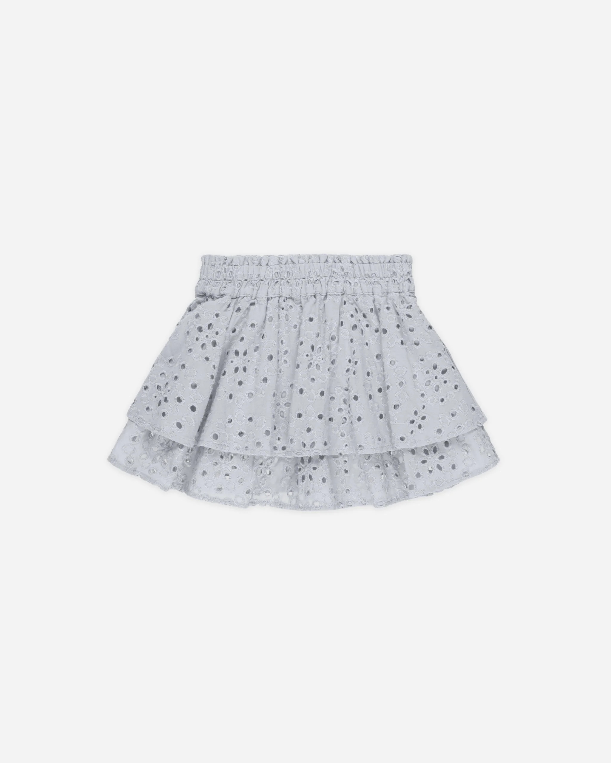 Rose Mini Skirt || Light Blue | Rylee + Cru