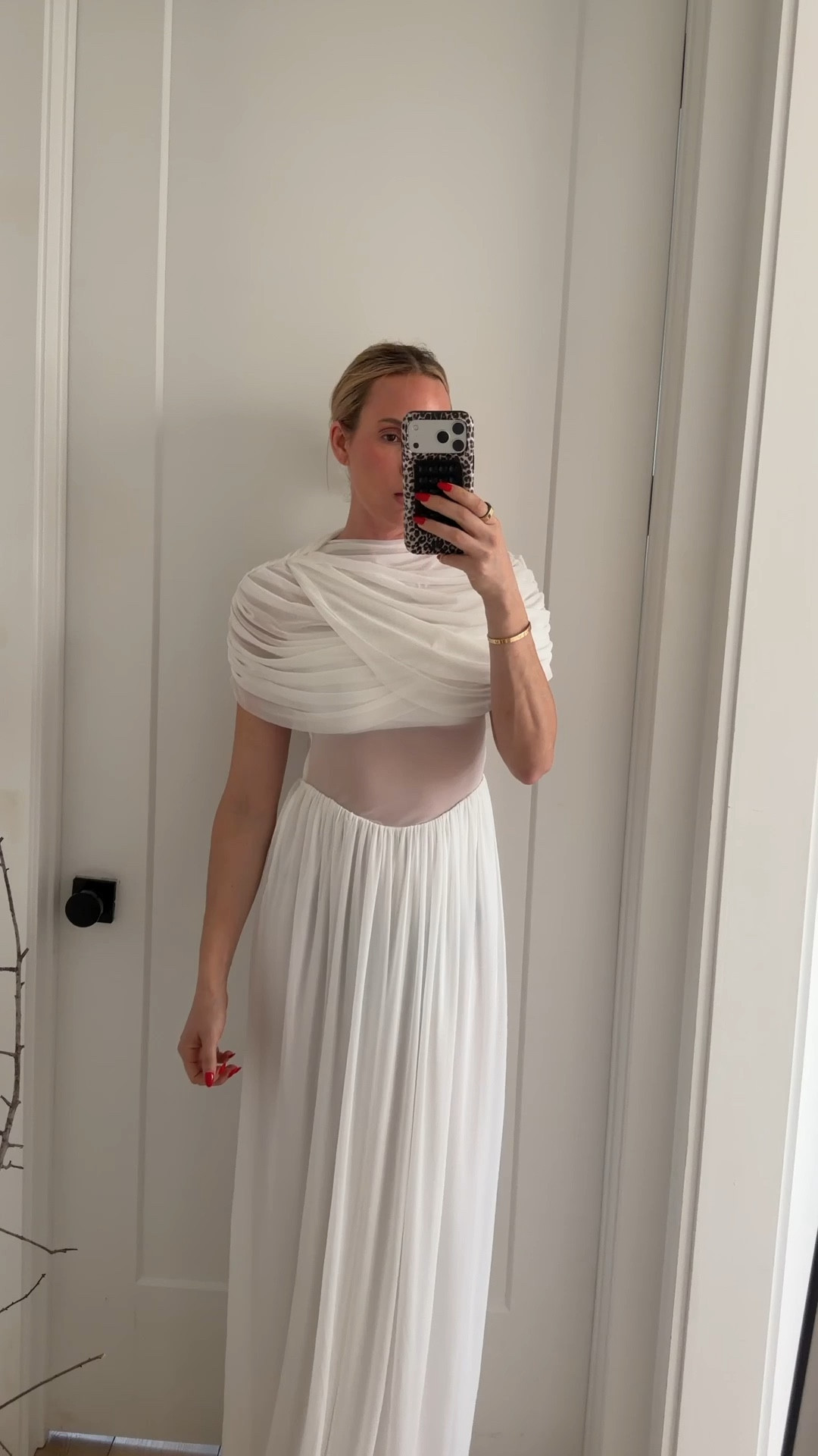 I can’t find this exact dress on their website anymore! Although I did find the top that looked just like it, and then I found it in a short version. Anyway, everything on their website is incredibly stunning. I linked some of my favorites below. ￼

#LTKootd #LTKWedding #LTKTravel