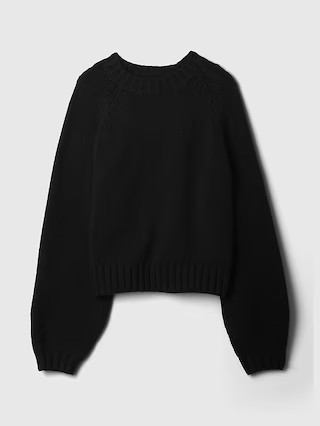 Relaxed Balloon-Sleeve Sweater | Gap (US)