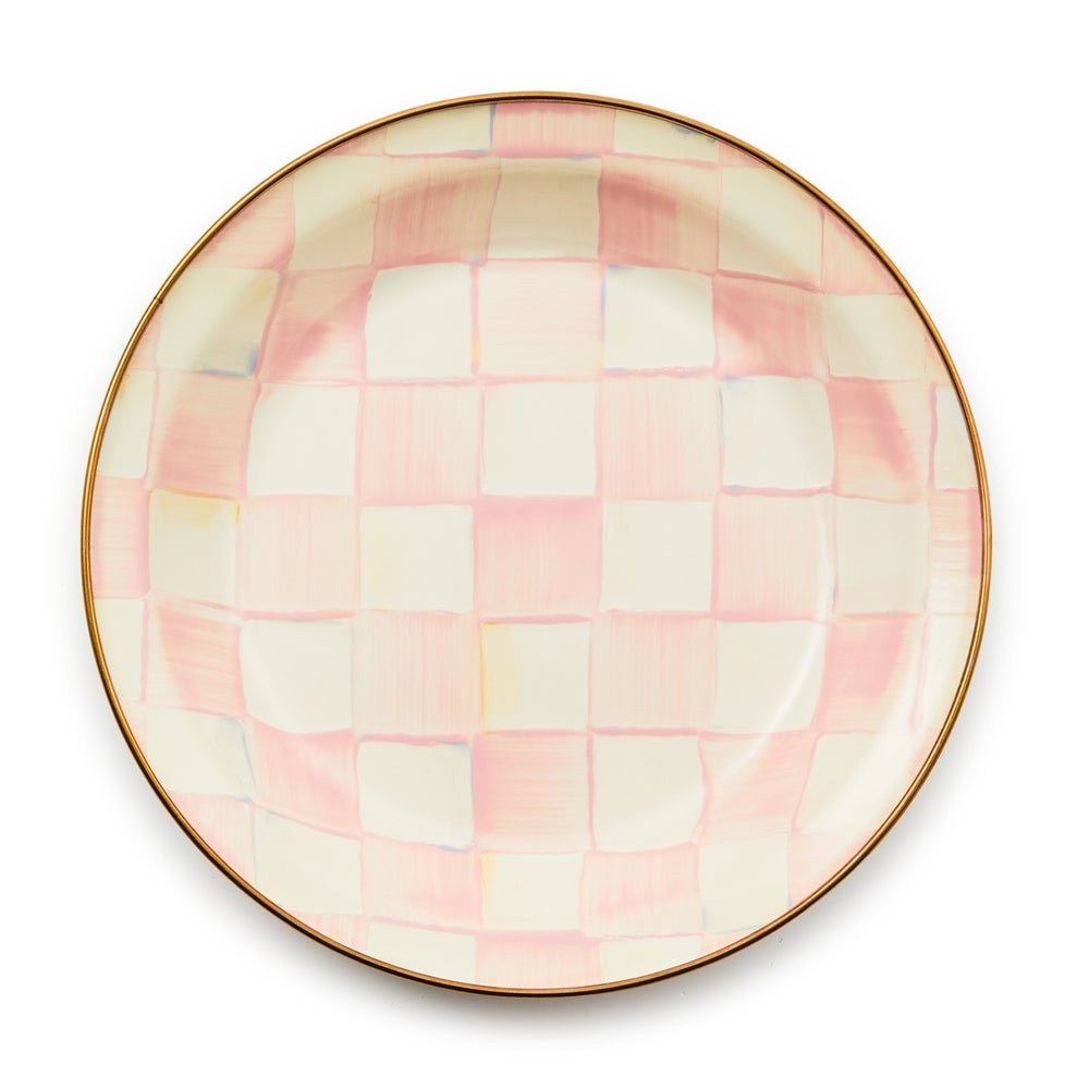 Rosy Check Pie Plate | MacKenzie-Childs