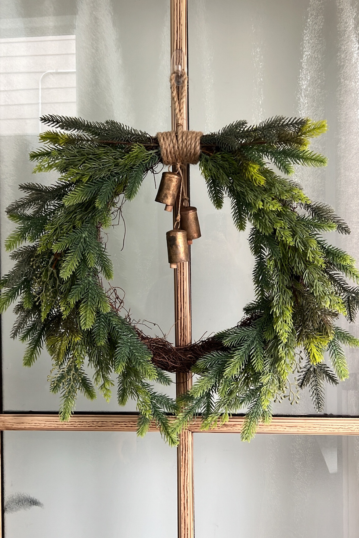 Neutral Target Christmas wreath with brass bells  

#LTKSeasonal #LTKHoliday #LTKunder50