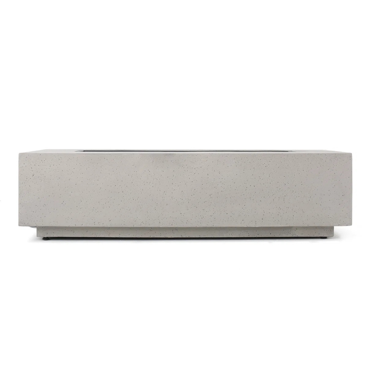 Oquendo Rectangle Magnesium Oxide Propane Outdoor Fireplace | Wayfair North America