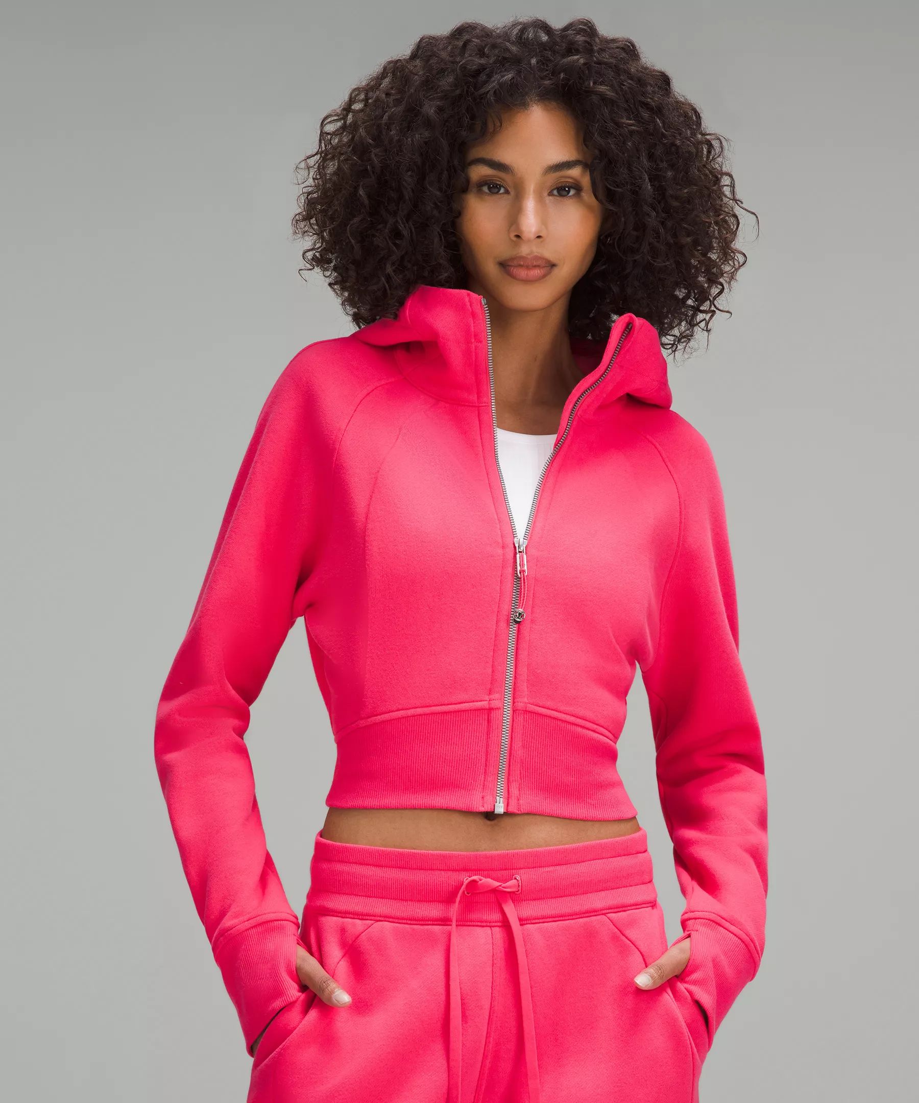 Scuba Full-Zip Cropped Hoodie | Lululemon (US)