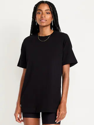 Oversized EveryWear Tunic T-Shirt | Old Navy (US)