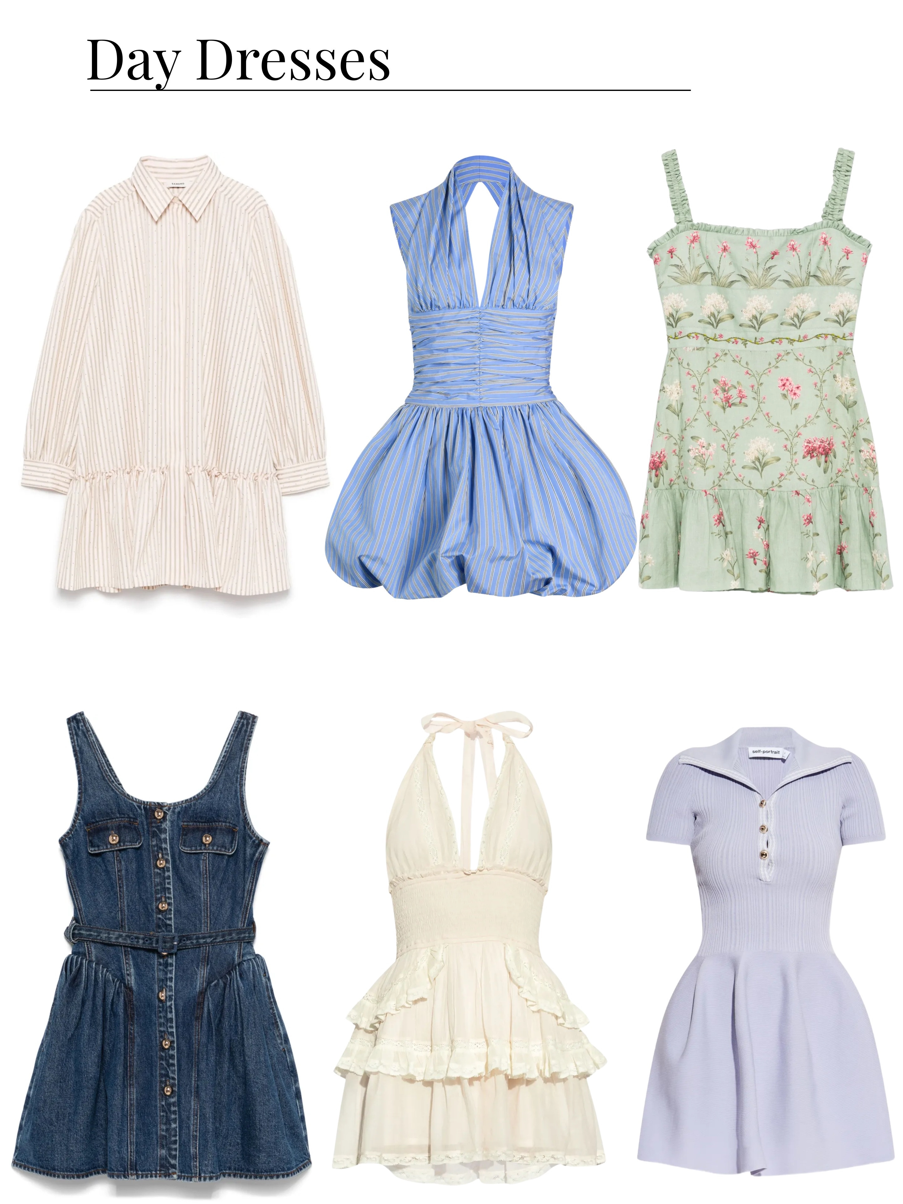 Spring day dress ideas, mini dresses

#LTKU #LTKSeasonal #LTKStyleTip