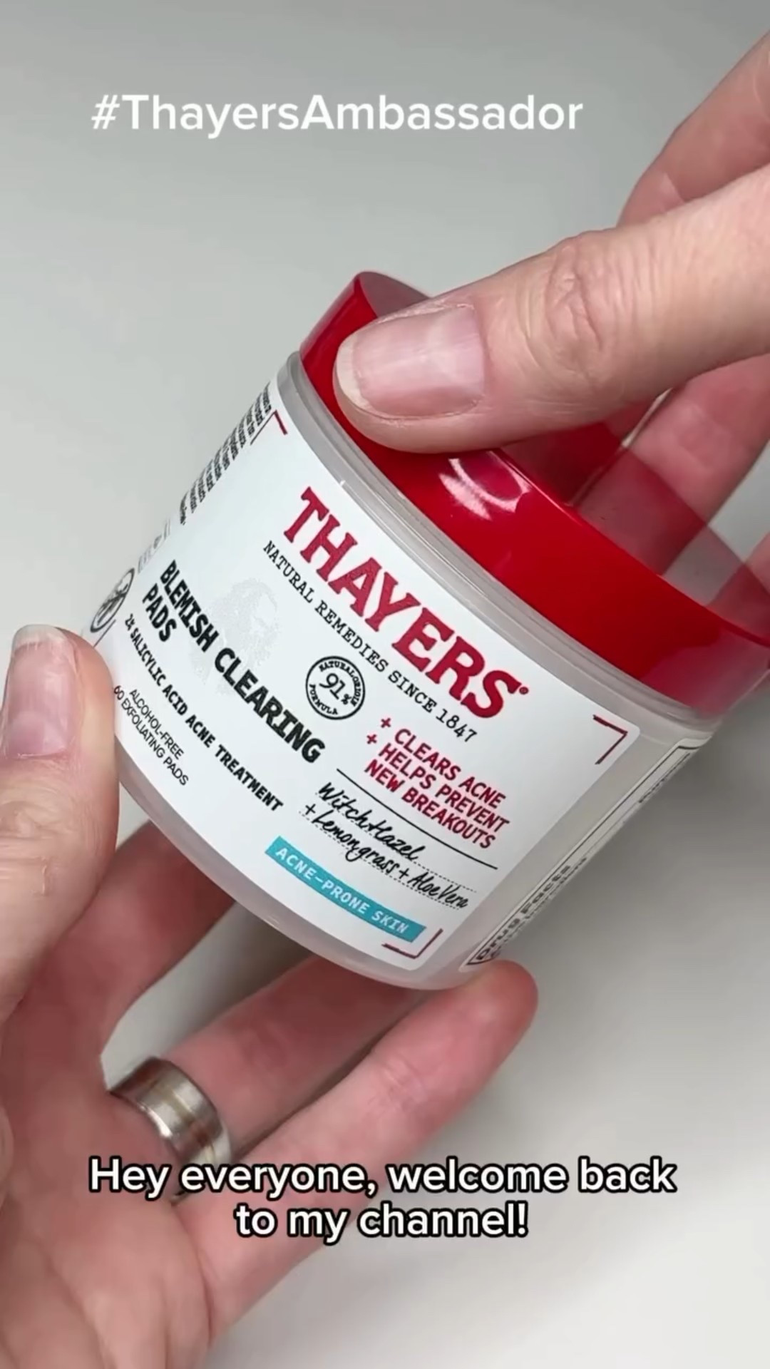 Thayers Blemish Clearing Pads 💥

Infused with Witch Hazel, Aloe Vera, Lemongrass, and 2% Salicylic Acid, these gentle exfoliating pads have become my daily ride-or-die for clear, happy skin 💧🧖‍♀️

✅ Clears acne
✅ Helps prevent new breakouts
✅ Alcohol-free + 94% natural origin

I’ve been using them every day and honestly? The glow-up is REAL 😍

🧴 Have you tried these yet? Drop your fave Thayers product below 👇
#ThayersAmbassador @thayers  #BlemishFreeGlow #ClearSkinJourney #SkincareRoutine #WitchHazelLove #ThayersPartner #GlowUpChallenge