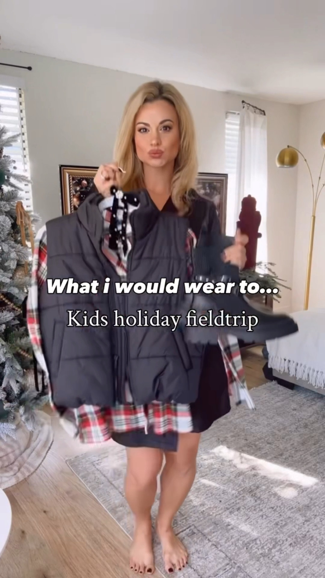 What I would wear to my kid’s holiday field trip! ✨💚❤️

#LTKgrwm #LTKootd #LTKHoliday