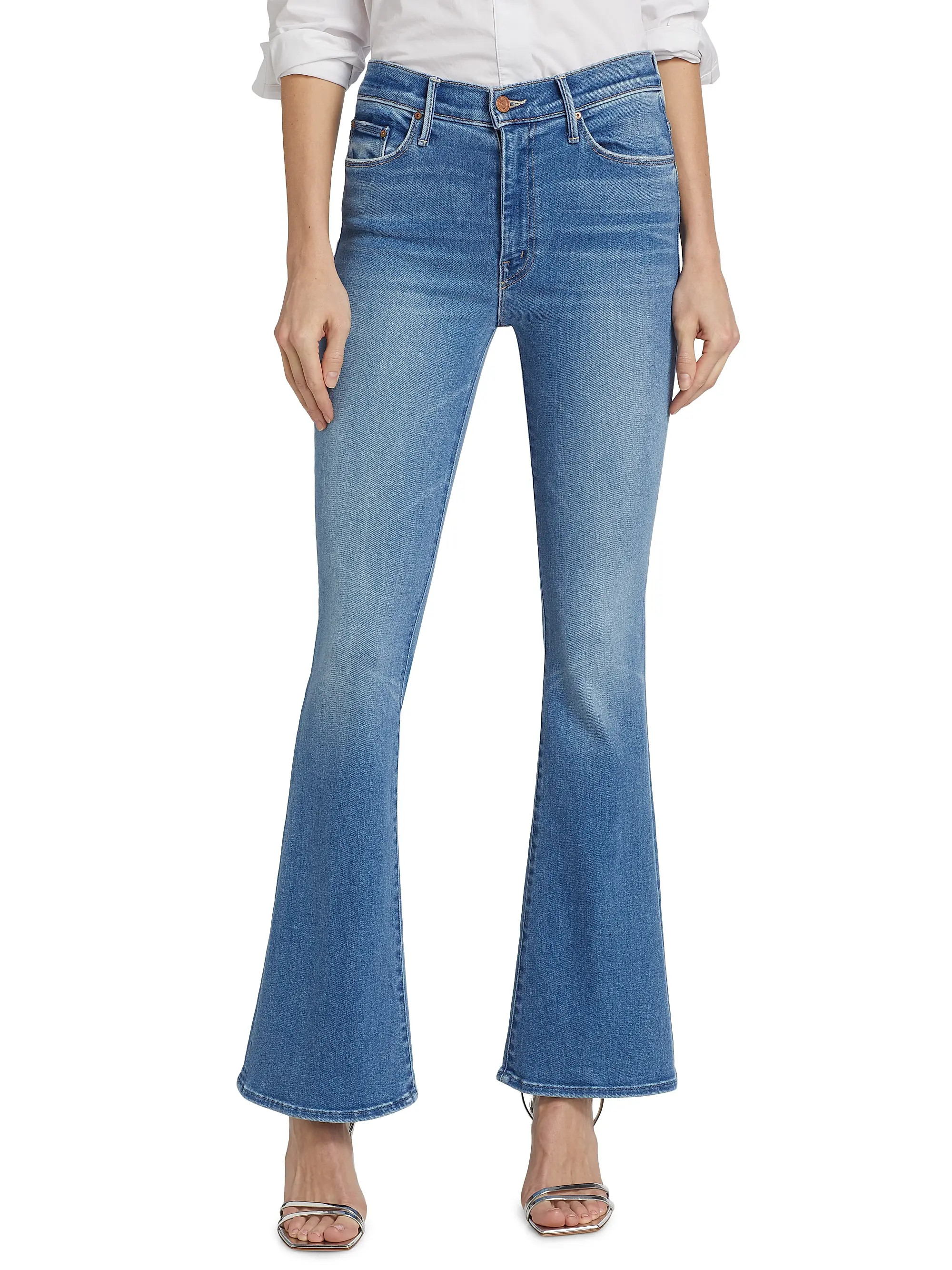 The Weekender Mid-Rise Bootcut Jeans | Saks Fifth Avenue