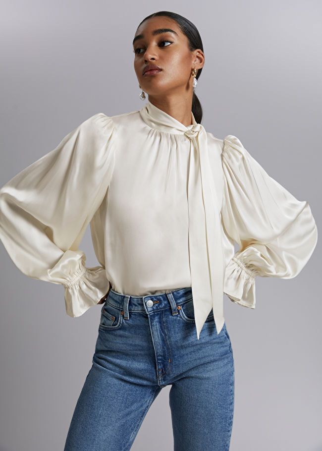 Tie-Neck Blouse | & Other Stories (EU + UK)