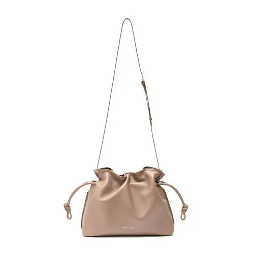 Esin Akan 3-in-1 Midi Emma Leather Crossbody Bag in Oatmilk at Nordstrom | Nordstrom