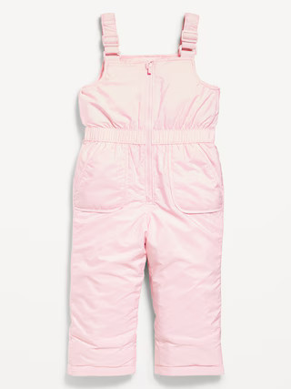 Water-Resistant Snow-Bib Overalls for Toddler Girls | Old Navy (US)