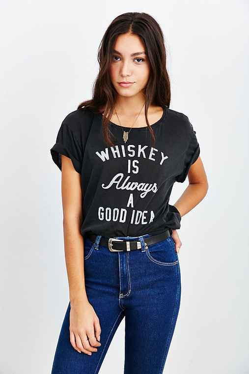 Truly Madly Deeply Good Idea Tee,WASHED BLACK,M | Urban Outfitters US
