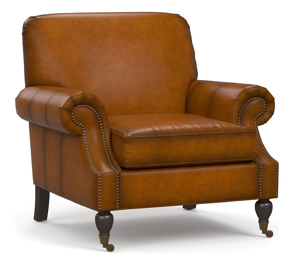 Brooklyn Leather Chair | Pottery Barn (US)