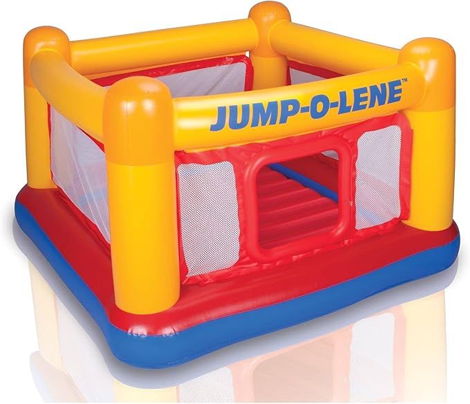 Intex Inflatable Jump-O-Lene Playhouse Trampoline Bounce House for Kids Ages 3-6 Pool Red/Yellow,... | Amazon (US)