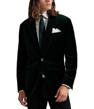 Polo Ralph Lauren Velvet Jacket | Dillard's | Dillard's