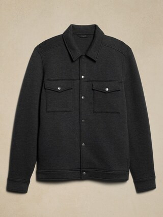 Scuba Shirt Jacket | Banana Republic Factory