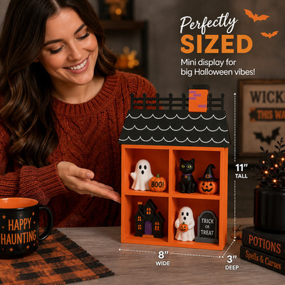 Target Bullseye Playground Halloween Haunted House Display Shelf Orange 2026 NEW | eBay | eBay US