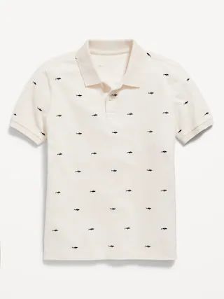 Short-Sleeve Pique Polo Shirt for Boys | Old Navy (CA)