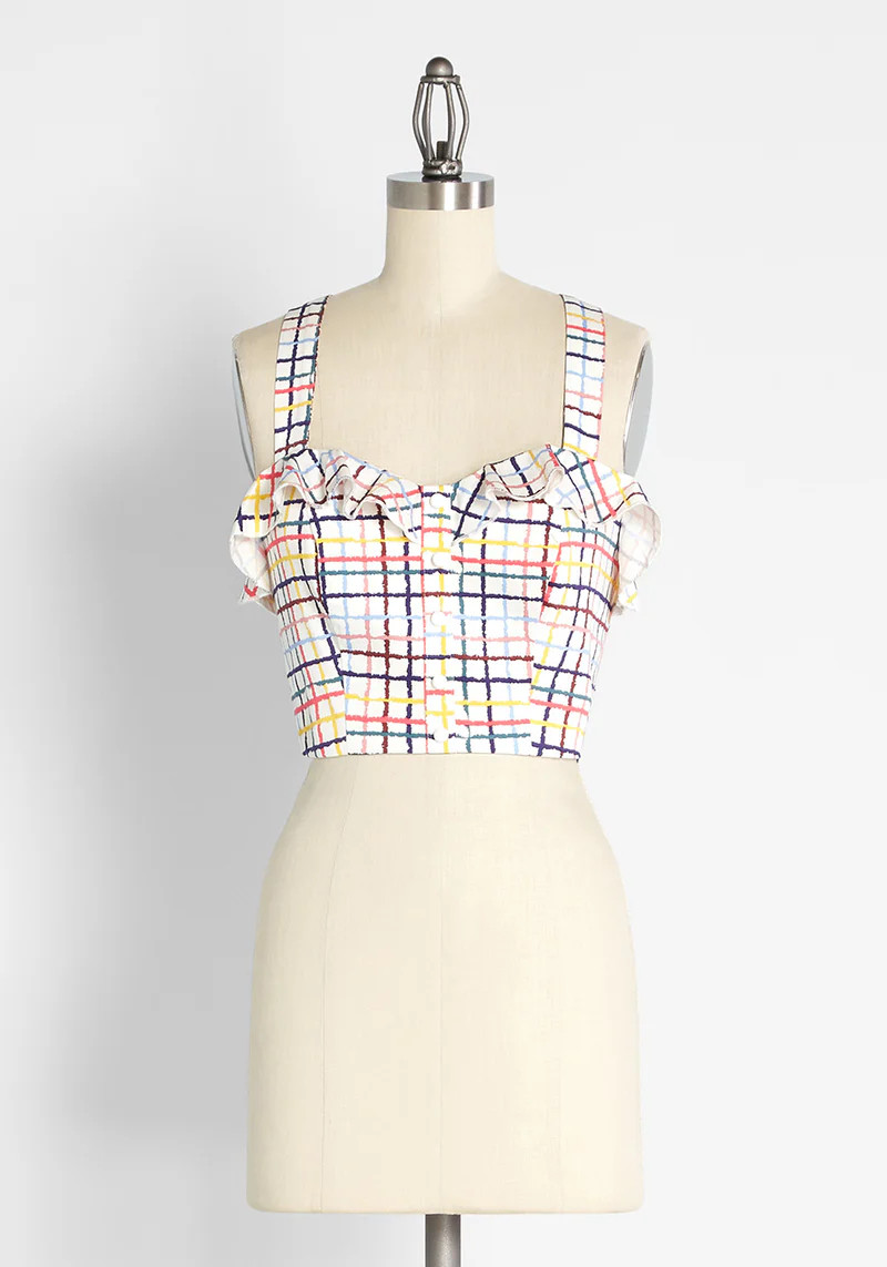 ModCloth x Collectif With Flying Watercolors Tank Top | ModCloth
