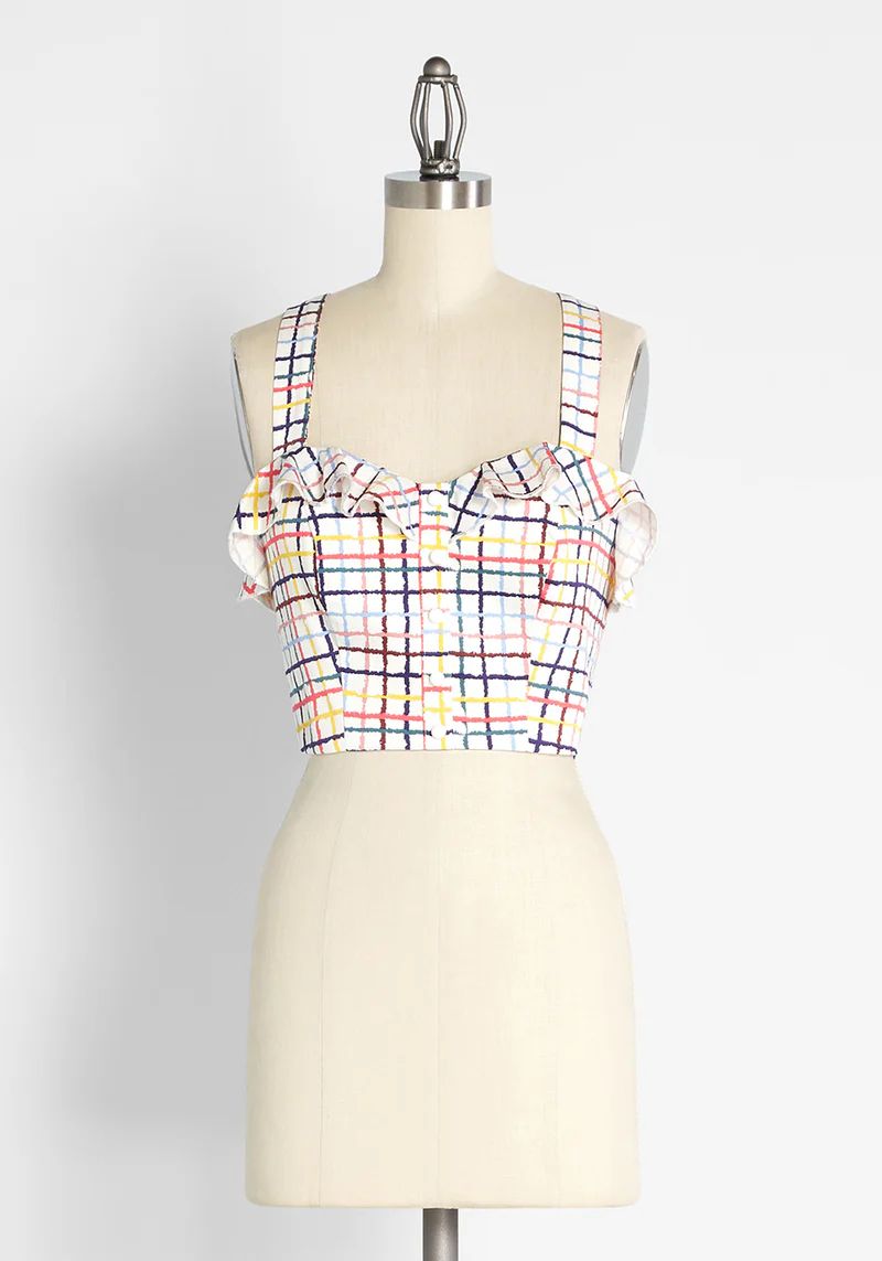 ModCloth x Collectif With Flying Watercolors Tank Top | ModCloth