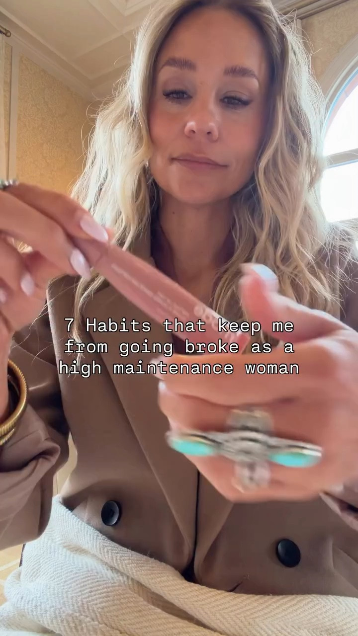 🤍 1. I shamelessly shop at Walmart, Target, & Amazon.🛍️These retailers are constantly gaining inspo from top designers. So I get the nearly identical look, but for a fraction of the price. 

2. Do the dang returns. If I don’t like something- it’s going back & I’m getting my money back. 📦

3. Renting one-time wear, special occasion looks. If I’m going to wear something once- I try and rent it. Some of my favorites are Nuuly (lots of Anthro, free people, love shack fancy), Vivrelle, rent the runway. 💃

4. Preloved designer bags.👜 I have been shocked at the quality bags I’ve gotten for half the price. 

5. Hair. I get my hair done twice a year. I picked a low maintenance hair style and only need to get it balayaged twice a year. 🎀

6. Stick with my tried and true makeup. I’m not constantly switching it up. I found I would try things, just to go back to my favorites. 💄

7. Mix in higher end brands, but do it right. You can get the cutest Free People accessories and tees for around $30-$50. Having a couple of nicer pieces mixed in, can make all the difference (and still not cost a fortune). 



https://liketk.it/68Hry