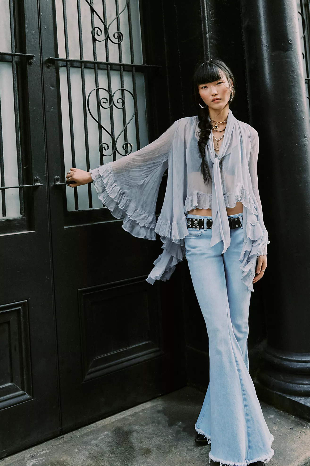 We The Free Emre Low-Rise Flare Jeans | Free People (Global - UK&FR Excluded)