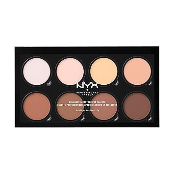 Paleta NYX profesional de contorno y resalte HCPP01 | Amazon (US)