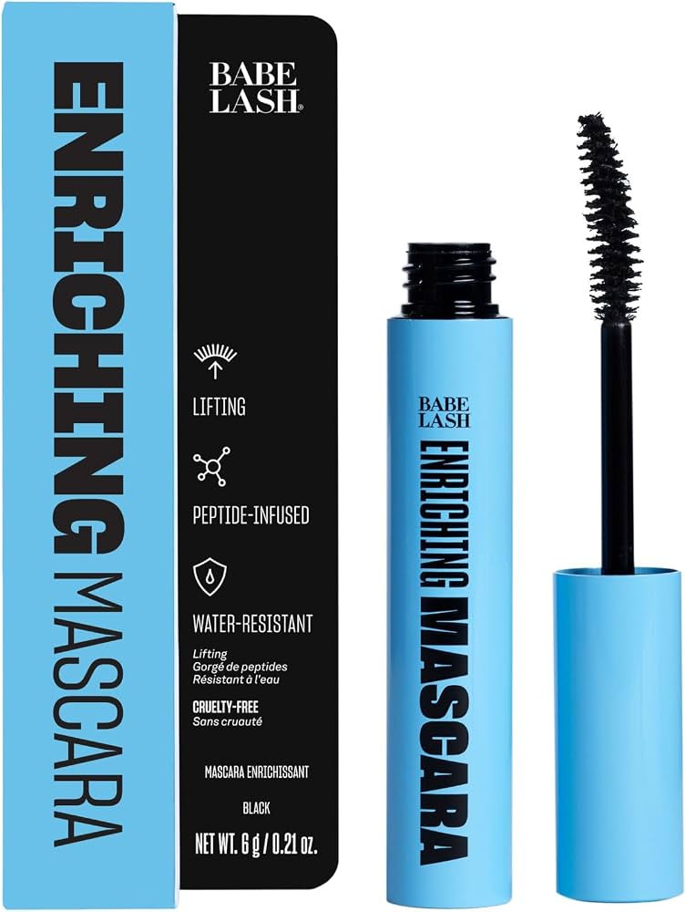 Babe Original Enriching Mascara - Smudge Proof, Long Lasting No Clump Formula, Buildable Volume, ... | Amazon (US)