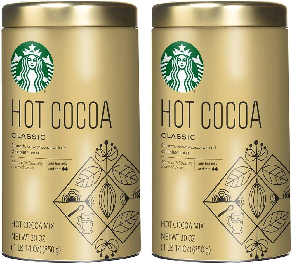 Starbucks Classic Hot Cocoa, 30 Ounce (Pack of 2) | Amazon (US)