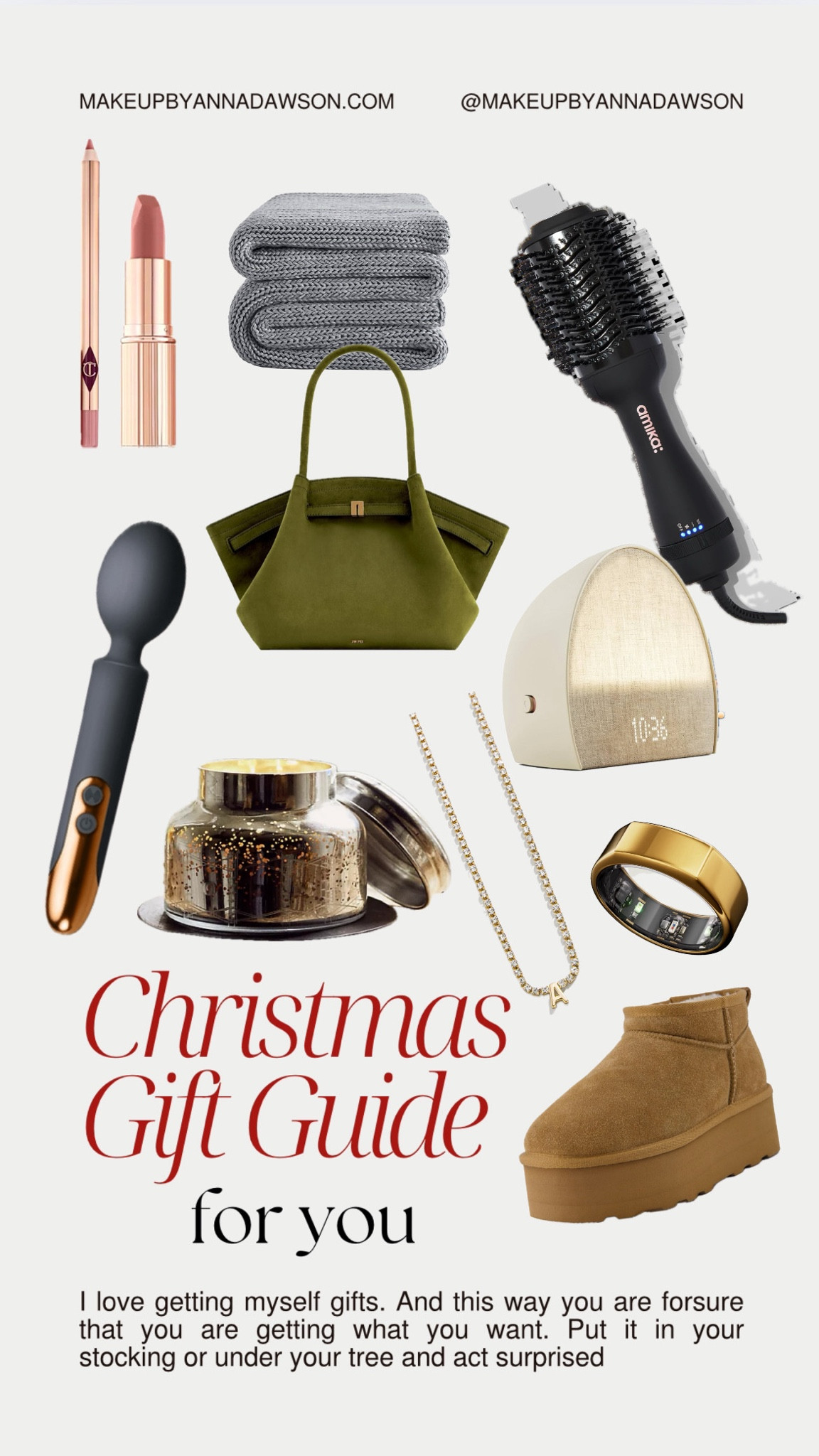 Gift guide… for YOU. if you’re anything like me, you also buy yourself gifts 🤭 happy shopping. At least you’ll get one (or 12) gifts you like 😘 

#LTKSaleAlert #LTKHoliday #LTKGiftGuide