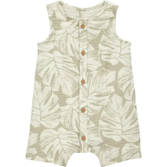 Carter's Child of Mine Baby Boy Romper, Sizes 0/3-24 Months | Walmart (US)